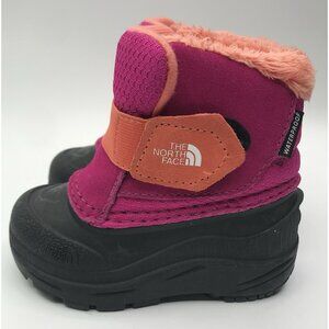 The North Face Heat Seeker 200 Gram Insulated Toddler Snow Boots Size 6 Pink